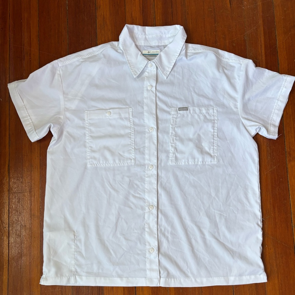 Columbia Button Up Sun Shirt